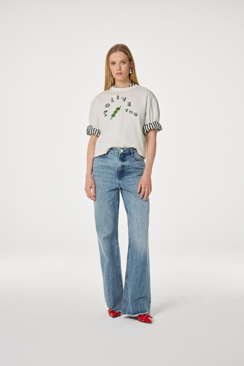 Benja T-Shirt | Cosy White