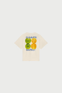 Market T-Shirt Apple | Cosy White/Green