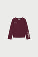 Phileine T-Shirt | Deep Burgundy