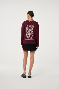 Phileine T-Shirt | Deep Burgundy