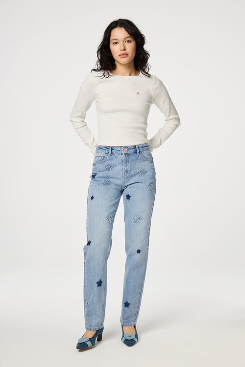 Tanja Long Sleeve T-Shirt | Cosy White
