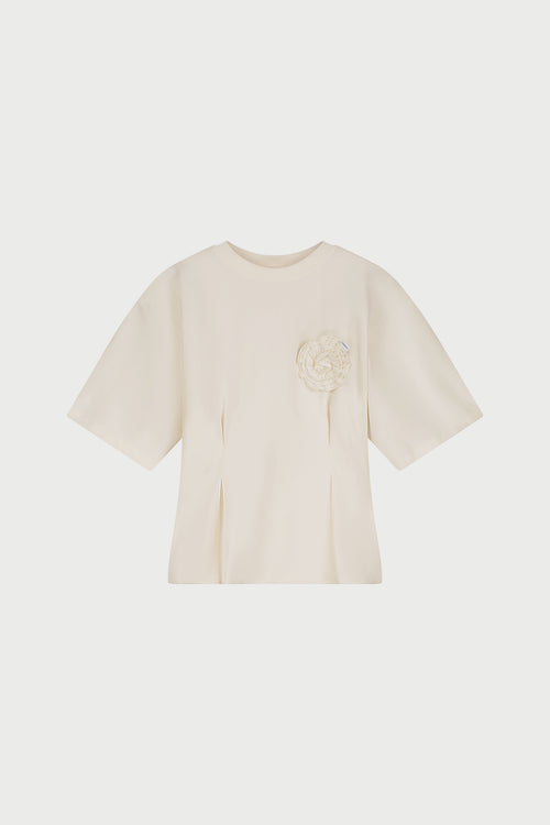 Asta T-shirt | Cosy White