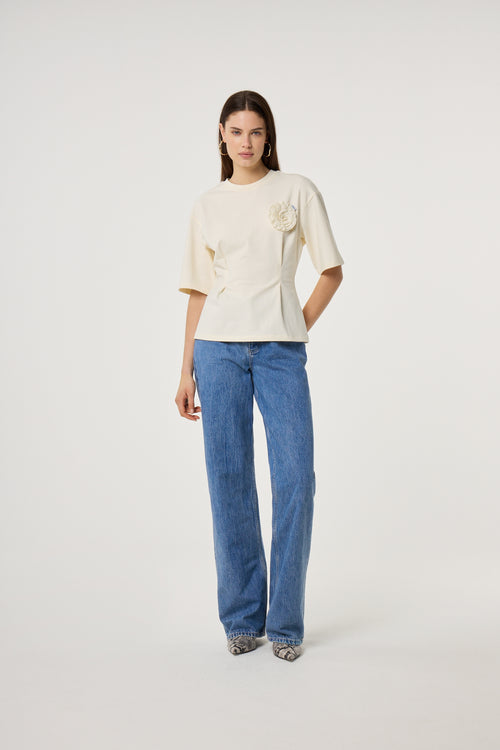 Asta T-shirt | Cosy White
