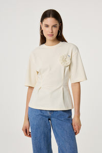 Asta T-shirt | Cosy White