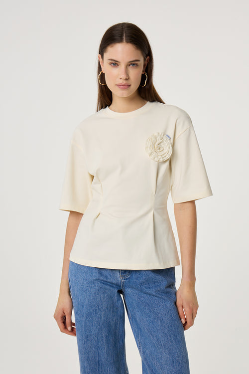 Asta T-shirt | Cosy White