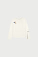 Phileine LS T-shirt | Cosy White