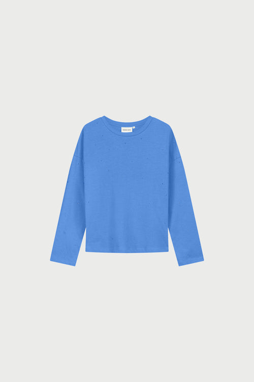 Phileine LS T-shirt | Marina Blue