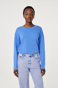 Phileine LS T-shirt | Marina Blue