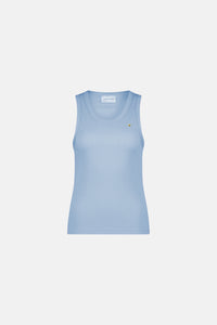 Tanja Jersey Tank | Summer Blue