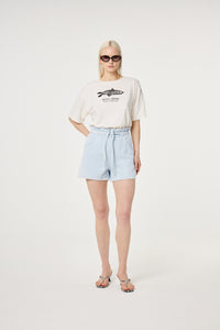 Fay T-shirt | Cosy White/Black