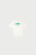 Fay T-shirt | Cosy White/Green