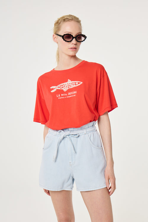 Fay T-shirt | Tangerine Tango