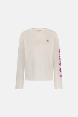 Phileine Long Sleeve T-Shirt | Cosy White