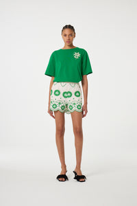 Fay T-shirt | Green Glow