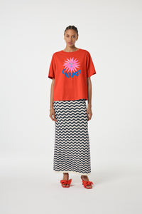 Fay T-shirt | Tangerine