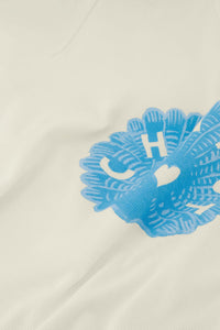 Gwen T-shirt | Cosy White/Blue