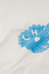 Gwen T-shirt | Cosy White/Blue