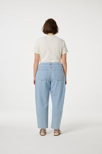 Gwen T-shirt | Cosy White/Blue