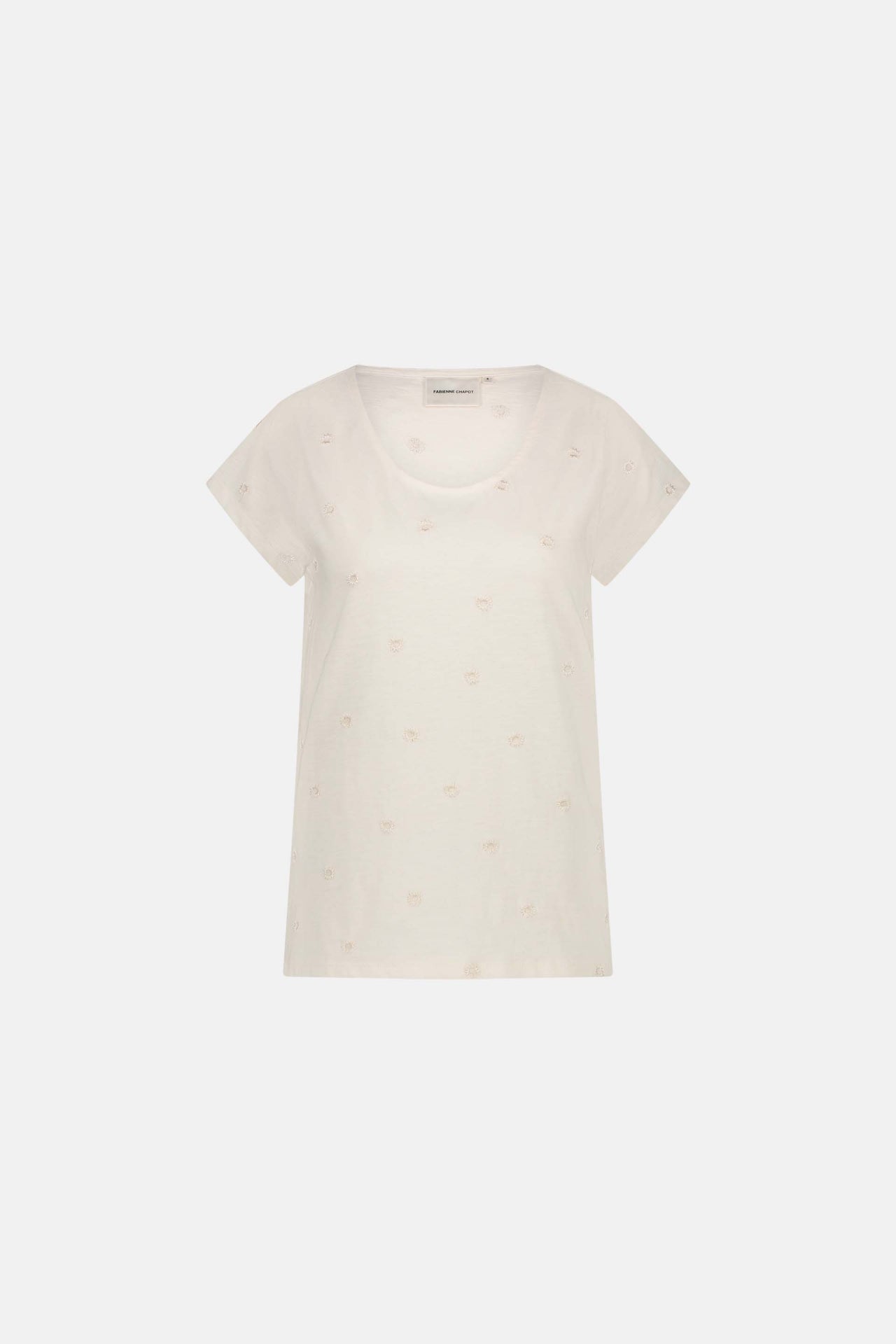 Phil Round V T-Shirt | Cosy White