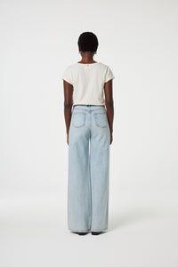 Phil Round V T-Shirt | Cosy White