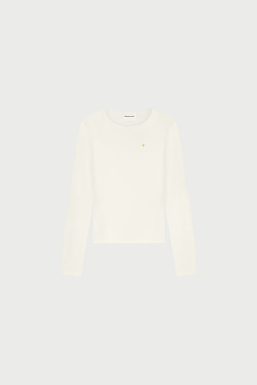 Tanja Long Sleeve T-shirt | Cosy White