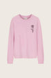 Madeleine Perfect LS T-shirt | Pink Rose