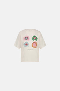 Steve Sketchbook T-Shirt | Cosy White