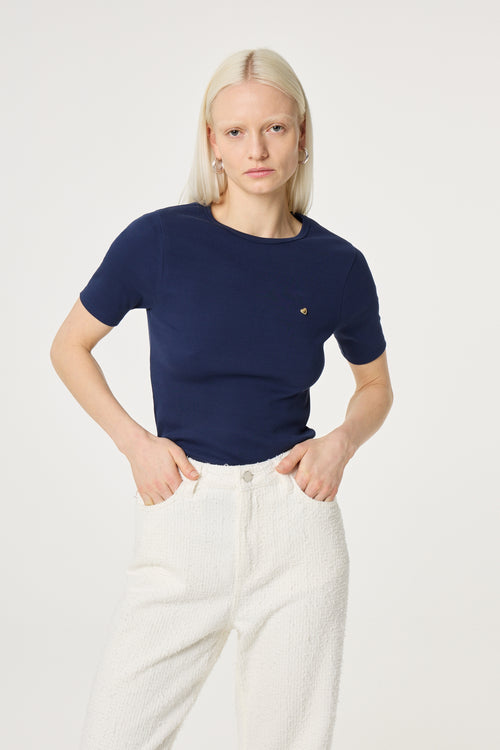 Tanja T-shirt | Maritime Blue