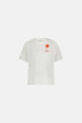 Rose T-shirt | Cosy White