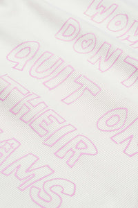 Gwen Slogan T-shirt | Cosy White