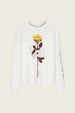 Phileine Rose LS T-shirt | Cosy White