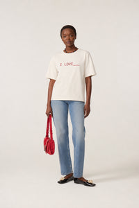 I Love T-shirt | Crispy White