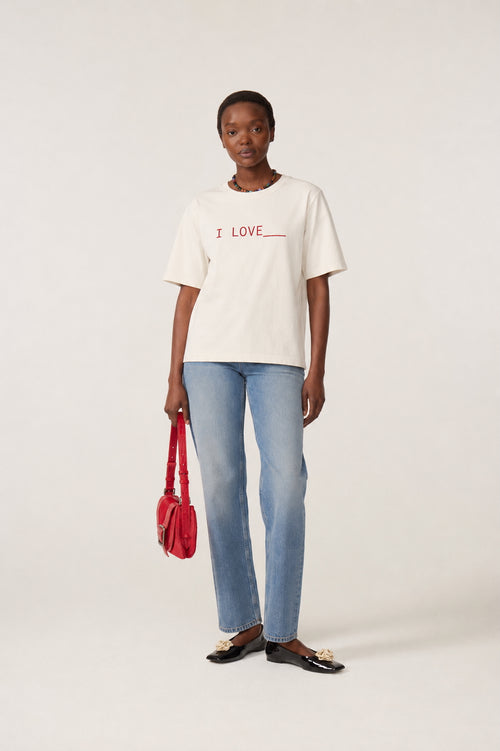 I Love T-shirt | Crispy White