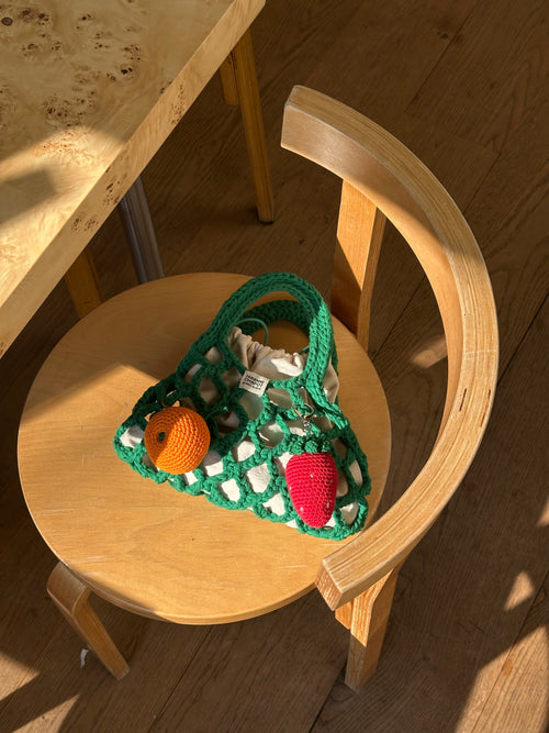FC X Marie Marie Strawberry Bag Charm | Red Hot Chilli