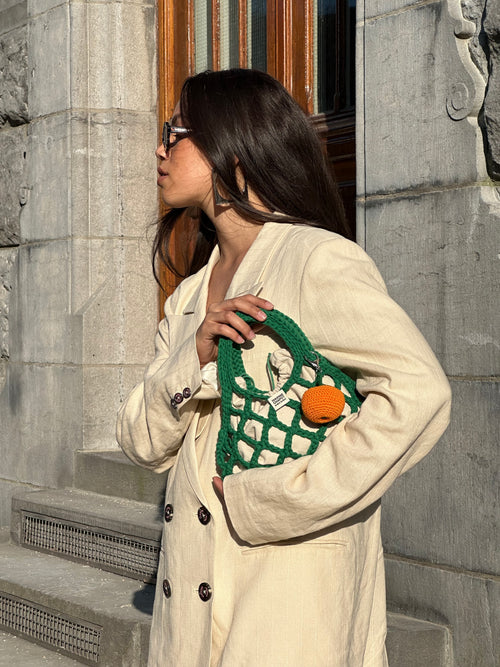 FC X Marie Marie Little Pouch | Green Glow