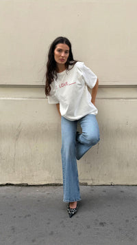 I Love T-shirt | Crispy White