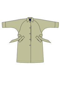 Olena Coat | Oatmeal Melange