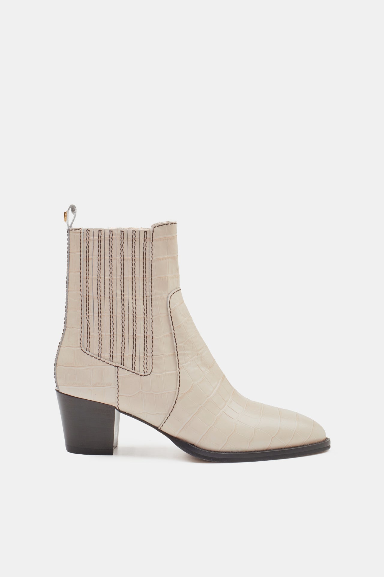 Jenny Boot | Cream White