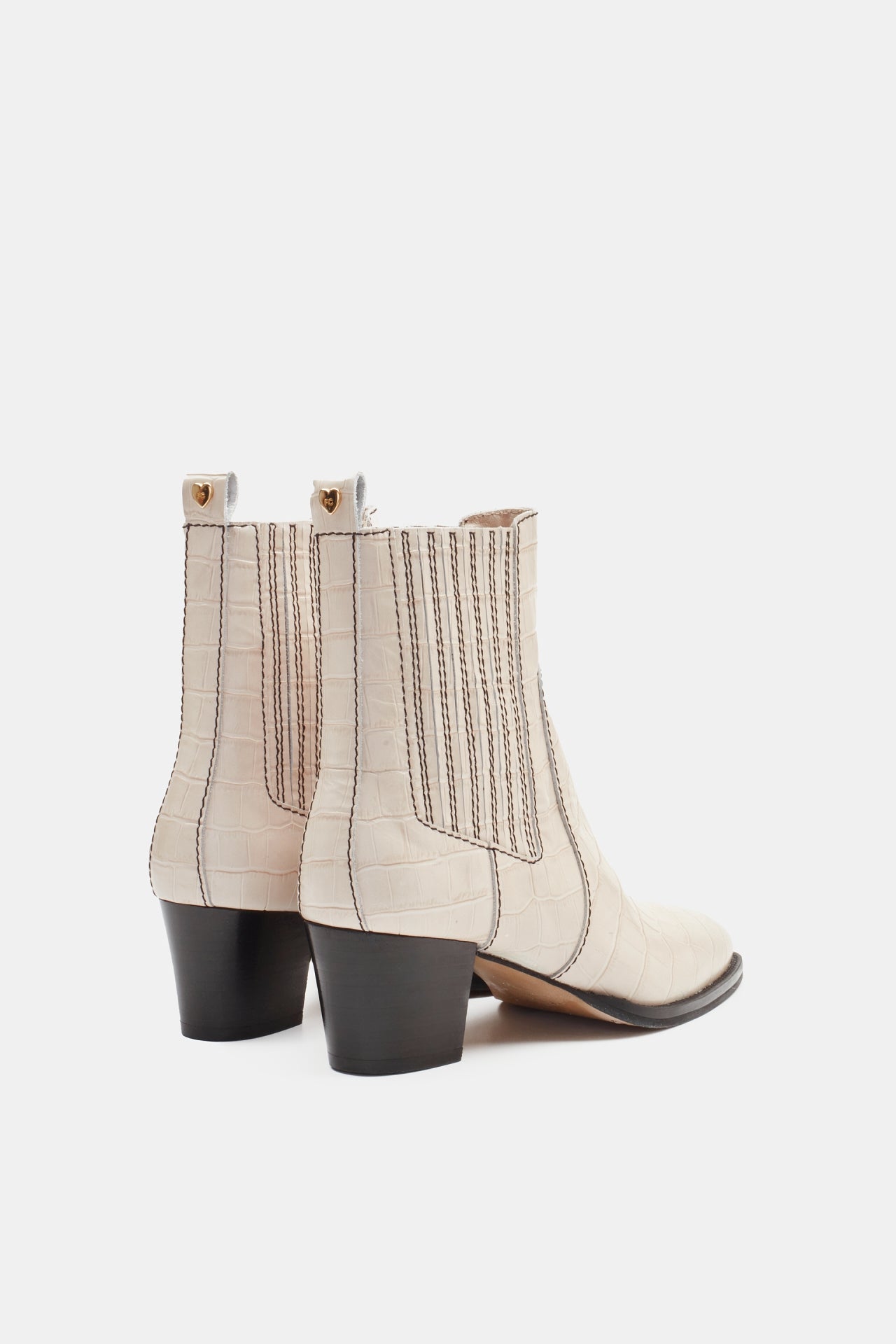 Jenny Boot | Cream White