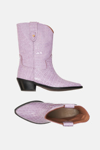 Pippa Croco Boot | Lovender
