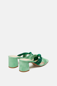 Monica Knot Mule | Acapulco Green