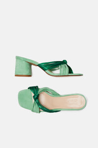 Monica Knot Mule | Acapulco Green