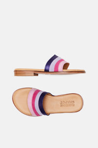 Swirl Sandal | Bright Pink