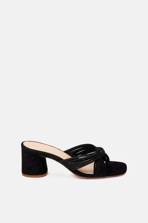 Monica Knot Mule | Black