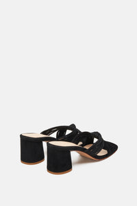 Monica Knot Mule | Black