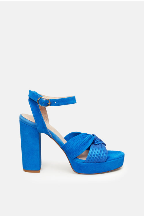 Nolita Knot Pump | Vainley Navy Metalli