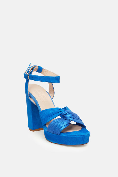 Nolita Knot Pump | Vainley Navy Metalli