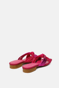 Momo Sandal | Pink Metallic