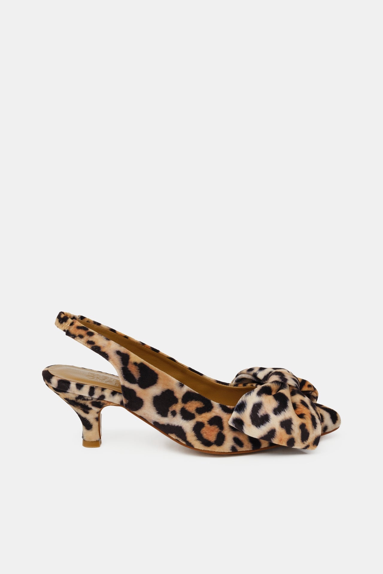 Beau Kitten Heel | Leopard