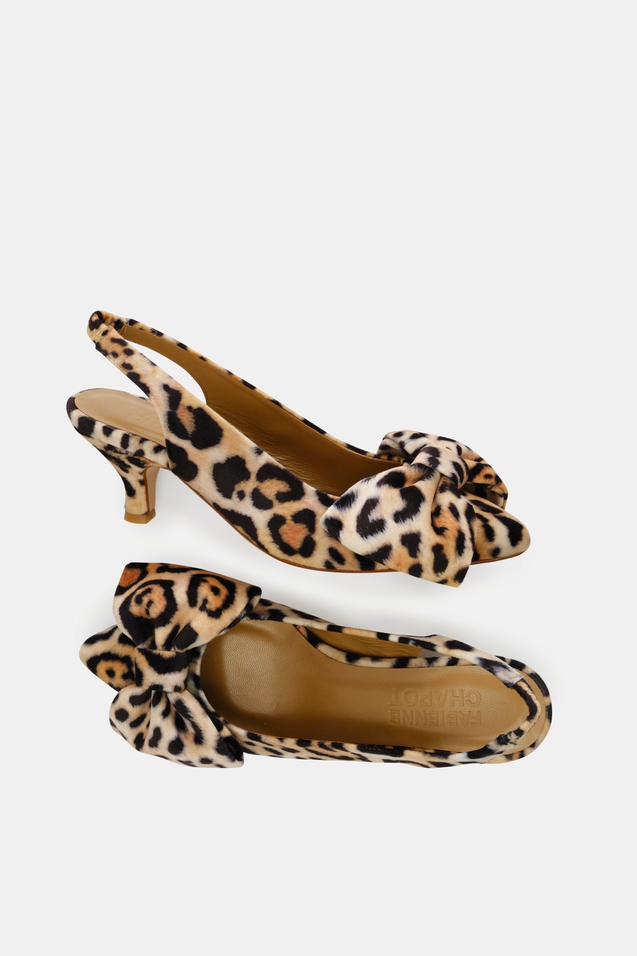 Beau Kitten Heel | Leopard – Fabienne Chapot
